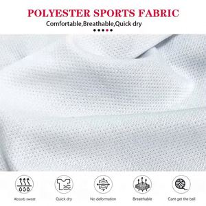 Maillots de football pour supporters, à manches courtes, respirants et à séchage rapide, avec impression par sublimation personnalisée pour les compétitions des équipes nationales - Product Image 3