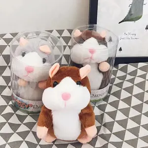 Voice Recording Electric Toys Talking Hamster Repeats Lovely Plush Stuffed Toys Talking Hamster Toys Repeat Talking Mouse