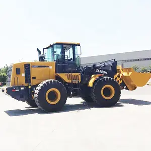 Penjualan terlaris 5 ton baru ZL50GN argiculated wheel loader dengan rock bucket