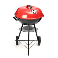 Dropshipping Barbecue au charbon de bois portable Original Kettle 17 pouces pour pique-nique et camping