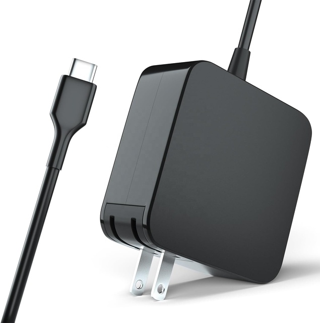 Best New Laptop Charger USB-C 65W 20V AC 110V~240V TYPE-C for Dell HP Asus Computer PD USB-C Fast Wall Charger