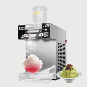Machine à glace pilée Bingsu commerciale pour achats en gros, haute productivité, moteur 220V, garantie 1 an, testée et certifiée - Product Image 1