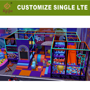 BAIHE moda luce al Neon per bambini parco giochi al coperto per la famiglia di intrattenimento centro attrezzature per la vendita - Product Image 3