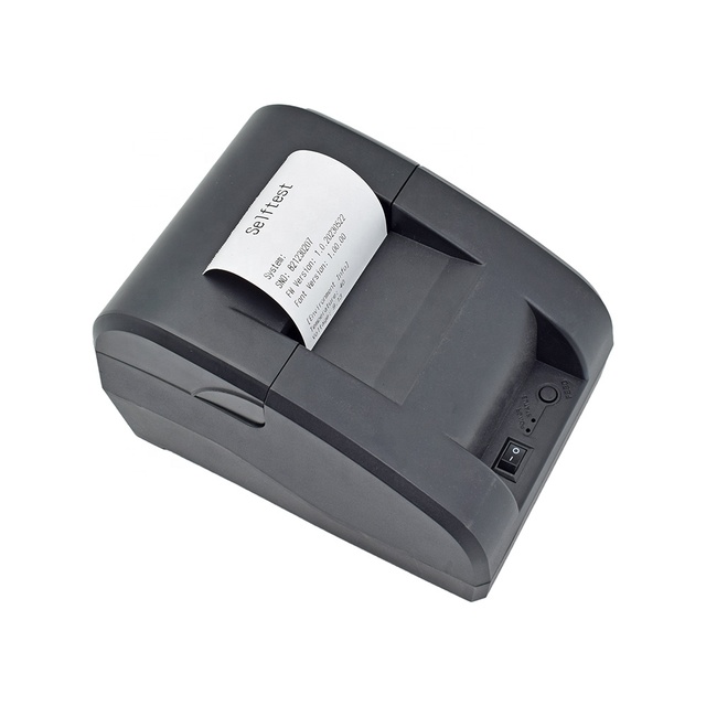 Desktop 58mm 203dpi Direct Thermal Printing ABS PC Material Thermal Receipt Printer in Stock USB Interface 12-Month Warranty
