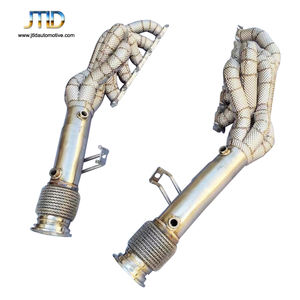 Collecteur d'échappement à Long Tube de course pour <span class=keywords><strong>Lamborghini</strong></span> gallaldo LP550 LP560 LP570 <span class=keywords><strong>Huracan</strong></span> LP580 LP610 <span class=keywords><strong>AUDI</strong></span> <span class=keywords><strong>R8</strong></span> V10 5.2 - Product Image 3