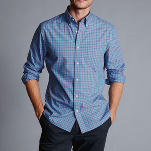 Camisa de vestir para hombre con patrón OEM nuevo personalizado, para camisas entalladas últimas para hombre para 2024/ - Product Image 4