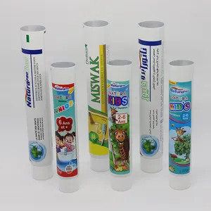 hot sale aluminum plastic tubes packaging toothpaste tube
