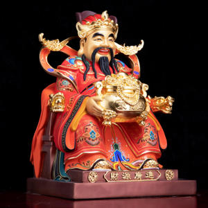 <span class=keywords><strong>La</strong></span> <span class=keywords><strong>statua</strong></span> di <span class=keywords><strong>Buddha</strong></span> in bronzo <span class=keywords><strong>del</strong></span> dio della ricchezza a casa dedicata a decorare <span class=keywords><strong>la</strong></span> fata taoista Fu Shou artigianato in metallo - Product Image 5