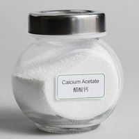 Poudre conservatrice CAS 62-54-4 d'acétate de calcium de catégorie comestible