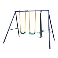 Ensemble de balançoires pour enfants Sundow Designer, pour extérieur, parc d'attractions, jardin, couleur personnalisée, montage facile, capacité de 300 kg, en solde