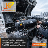 Chauffe-eau de stationnement diesel 30KW 12V 24V à faible bruit avec interrupteur à bascule pour voiture, camion, camping-car, bateau – Direct Usine
