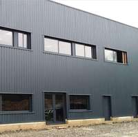 Entrepôts préfabriqués en structure acier économiques, ateliers industriels, bâtiments métalliques haute durabilité