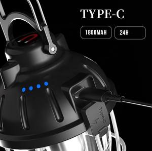 Linterna LED Recargable de Camping, Diseño Moderno y Colorido, con Luz Roja SOS, Material Plástico, Ideal para Regalo - Product Image 6