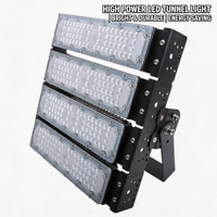 Projecteur LED tunnel étanche IP65 en aluminium haute luminosité 50-500W pour éclairage de stade et de chantier extérieur