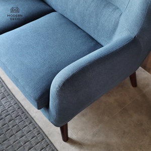 Canapé à dossier haut, causeuse et fauteuils bleu marine violet moutarde vert <span class=keywords><strong>jaune</strong></span> - Product Image 6