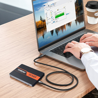 قرص صلب داخلي LEVOFAST SATA3 SSD ساتا، عينة مجانية، 2.5 بوصة ساتا 3 ديسكو SSD بسعات 120 جيجابايت، 128 جيجابايت، 240 جيجابايت، 256 جيجابايت، 500 جيجابايت، 512 جيجابايت، 1 تيرابايت، 2 تيرابايت