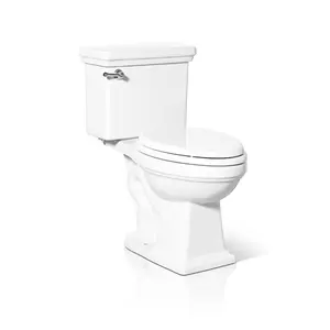 AXENT Supplies Modern Public Bathroom WC Sanitary Ware Ceramic One-piece Wash Down Toilet