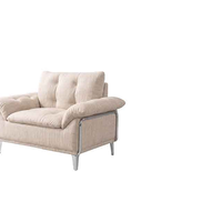 Ensemble de canapés modulaires pour salon, gain de place, moderne, emballé sous vide, avec structure en acier au carbone, pour appartement, hôtel, villa, résidence