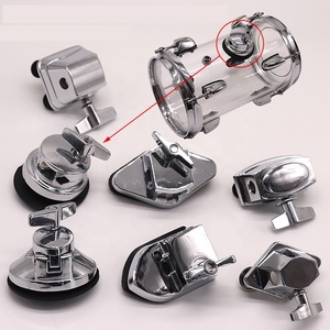 AOOLOO Support de batterie en alliage de zinc, plaque de base, pince de fixation, support de <span class=keywords><strong>tom</strong></span> pour accessoires d'instruments de musique - Product Image 5