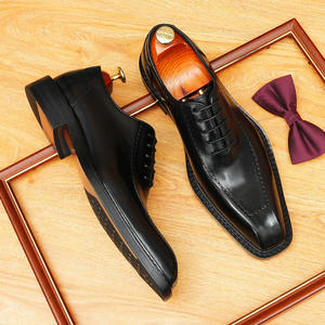 Men's Chelsea <b>Boots</b> Brogue British Style Low Top Chukka Short <b>Boots</b> Men's Brogue Business Martin <b>Boots</b> <b>Leather</b> Shoes - Product Image 5