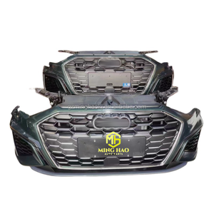 Kit de Parachoques Delantero para Auto MINGHAO de Alta Calidad, para <span class=keywords><strong>Audi</strong></span> A3/A4 2021-2024, Parachoques de Plástico Completo, Rejilla, Radiador - Product Image 2