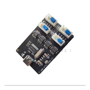 USB-4TTL-340N V1.1 4 Channel USB To TTL Serial Converter Type <b>C</b> CH340 <b>HUB</b> Board Module - Product Image 2