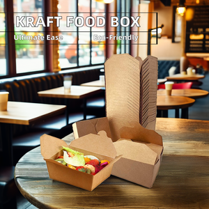 Porta pranzo usa e getta in carta Kraft confezione Fast Food contenitore da asporto <span class=keywords><strong>per</strong></span> Dessert <span class=keywords><strong>per</strong></span> gelatina di Sushi realizzata in materiale <span class=keywords><strong>per</strong></span> animali domestici - Product Image 4