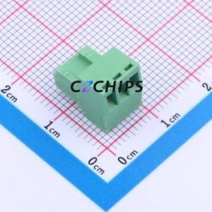 JL15EDGY-25403G01 Plug-in Terminal Block P=2.54mm Connector ( Connector Type: Plug )( Construction: 1x3P )( Pitch: 2.54mm ) - Product Image 2