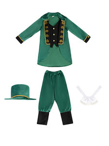 Kid <strong>St</strong>. <strong>Patrick's</strong> <strong>Day</strong> Irish Leprechaun Costumes Cosplay Boy Green Easter British <strong>St</strong>. Parik Festival Magician Costume Fancy <strong>Dress</strong> - Product Image 6