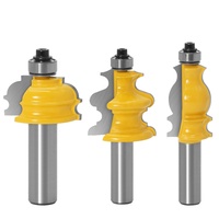 1/2 pouces ou 12mm tige ronde en carbure solide main courante routeur peu armoire porte haut ligne Cutter dentelle couteau outils de travail du bois