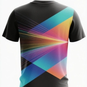 High Quality Solid Color Running T-Shirt Quick Dry Fitness Training Gym Tops Lightweight Knitted Formal Short Sleeves - Product Image 4