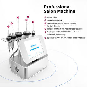 In Stock Figure Slimming Anti-aging <strong>Machine</strong> 6 Probes 40K Vacuum Salon Equipment Fat <strong>Reduction</strong> <strong>Machine</strong> RF Skin Tightening Body - Product Image 6