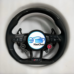 1. Volant en Alcantara haute performance avec boutons de commande pour <span class=keywords><strong>Audi</strong></span> A6 <span class=keywords><strong>C7</strong></span> S6 <span class=keywords><strong>RS6</strong></span> - Product Image 1