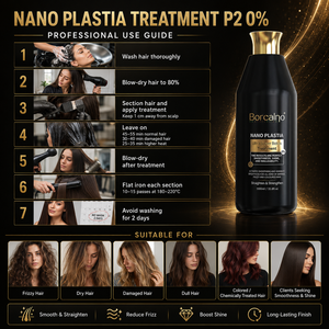 <span class=keywords><strong>Trattamento</strong></span> <span class=keywords><strong>Capelli</strong></span> Nanoplastia con Botox e Biotina, Shampoo Ultra Super <span class=keywords><strong>Cheratina</strong></span>, Purificante, 0% Formaldeide, Rinforzante - Product Image 6