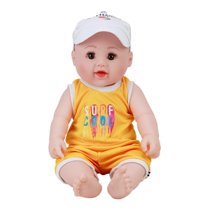 Nathaniel 19inch New Plastic Bald <strong>Doll</strong> Lively Cute &amp; Realistic for Girls 3+ Model Toy Can Take <strong>Bath</strong> &amp; Dress up - Product Image 4