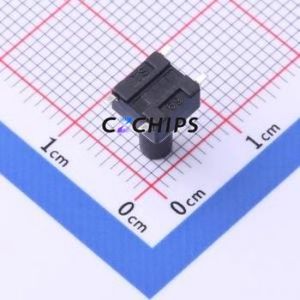 TS-KG02S-AT100F Tactile Switch SMD-4P,6x6mm Switch Single Pole Single Throw Round Button 2.5N Vertical Mount - Product Image 2