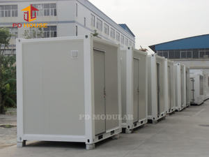 Mini portátil asiento occidental retrete baño WC contenedor móvil fibra de vidrio cubículo inodoro cabina de ducha habitación con inodoro urinario - Product Image 2