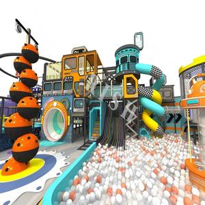 Terrain de jeux intérieur personnalisé Rish avec toboggan enfants parc d'attractions équipement de jeu intérieur <span class=keywords><strong>à</strong></span> <span class=keywords><strong>vendre</strong></span> - Product Image 2