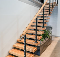 Système de balustrade moderne en câble métallique pour extérieur, idéal pour jardin, escalier, balcon
