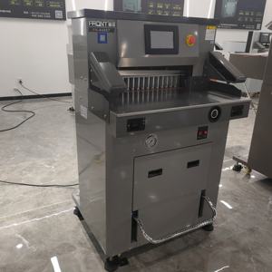 Mesin pemotong buku hidrolik otomatis H498T H5010 depan Guillotine kertas 19 inci - Product Image 4