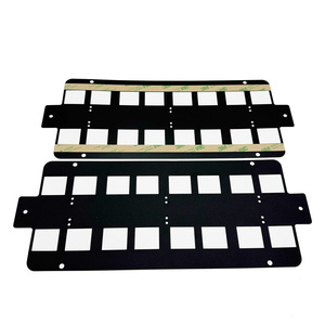 Feuille d'isolation en PVC noire et blanche, marquage laser, taille personnalisée pour applications électriques - Product Image 3