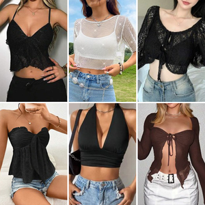 2025 HLY all'ingrosso donne europee per il fornitore di marca nuovi <span class=keywords><strong>top</strong></span> Mix abito assortito balle alla nuova etichetta di abbigliamento abbigliamento Stock - Product Image 2