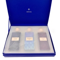 Ensemble cadeau de parfum de luxe pour homme IBRAQ Diamond Collection, 75 ml x 3 pièces, vente en gros, parfum naturel longue durée
