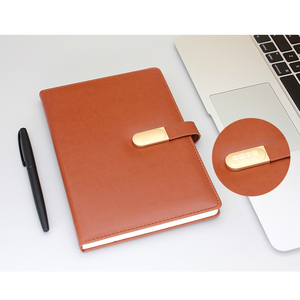 A5 Hardcover Academic Pu <strong>Diary</strong> <strong>2023</strong> Daily Monthly Planner Customized Printed Logo Leather Journal Notebook - Product Image 2