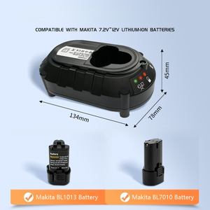 <span class=keywords><strong>Chargeur</strong></span> de batterie pour outils électriques DC10WA pour batteries au lithium <span class=keywords><strong>Makita</strong></span> 7.2V 10.8V <span class=keywords><strong>BL1013</strong></span> BL7010 BL1014 - Product Image 5