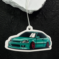 Papier design au parfum super résistant et durable sous forme de logo découpé à l'emporte-pièce différentes odeurs désodorisant personnalisé voiture avec logo