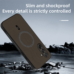Funda de Teléfono Mate de Lujo con Textura Antipolvo para <span class=keywords><strong>iPhone</strong></span> 17 Air 16E 16 15 14 13 12 Pro Max <span class=keywords><strong>11</strong></span> Plus, Cubierta Magnética para Carga Inalámbrica - Product Image 5