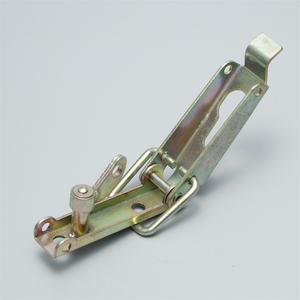 <span class=keywords><strong>Attache</strong></span> de <span class=keywords><strong>caisse</strong></span> avec serrure à guillotine Loquet à bascule pour boîte à outils Équipement industriel Loquet de sécurité en métal - Product Image 2