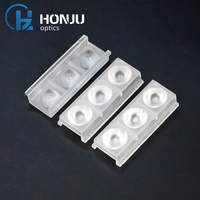 Lentille linéaire zhaga Projecteur Plano-Concave Plastique PC Lentilles optiques Plastique clair rond plafond led lentille
