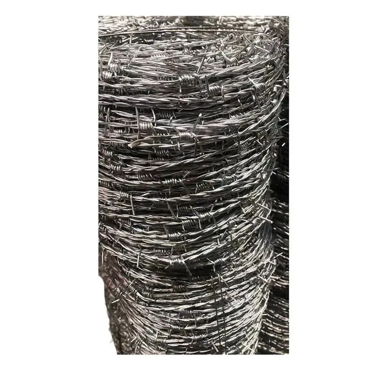 Fabricantes de alambre de púas en espiral de acero galvanizado trenzado de China